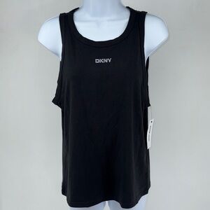 DKNY Classic Black Sleeveless Top